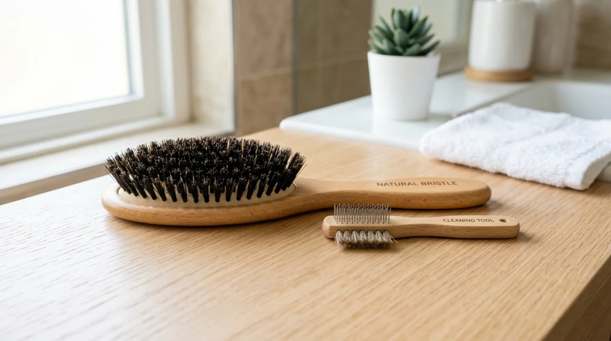 comment nettoyer sa brosse à cheveux